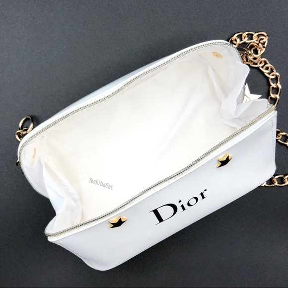 🆕 Dior Beauty Cosmetic Case to Crossbody Bag Purse, New Handbag - Picture 7 of 10